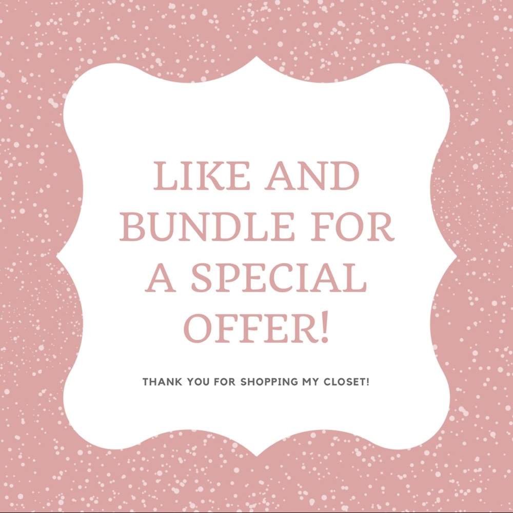 Like and bundle for special offers!